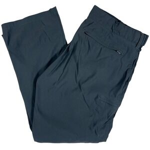 UB Tech‎ Mens Classic Fit Gray Casual Cargo Pants 36x30 Nylon Spandex